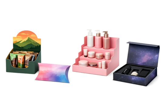product display boxes