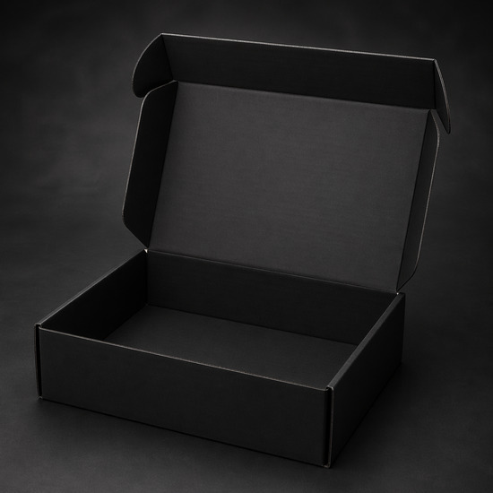 Black Mailer Boxes