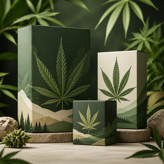 cannabis packaging boxes