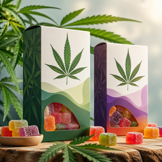 CBD Gummies Packaging boxes