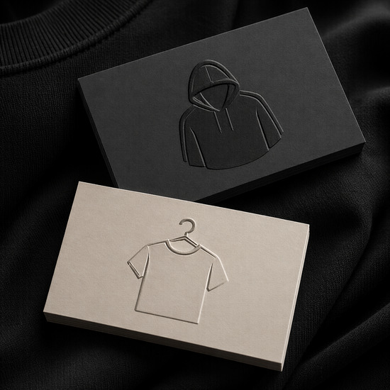 Custom Clothing Brand Business Cards