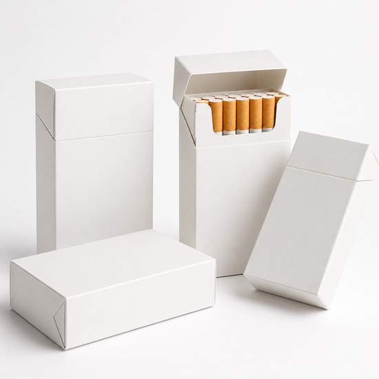 custom blank cigarette boxes