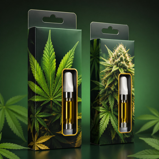 marijuana cartridge packaging boxes