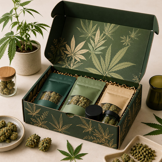weed subscription packaging boxes